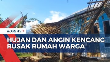 4 Bangunan di Semarang Rusak Diterjang Hujan Deras dan Angin Kencang
