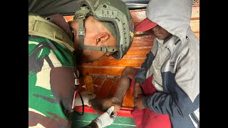 Bilogai Residents Welcomed Happily Habema Unit Conducted Patrol and Mobile Medical Services