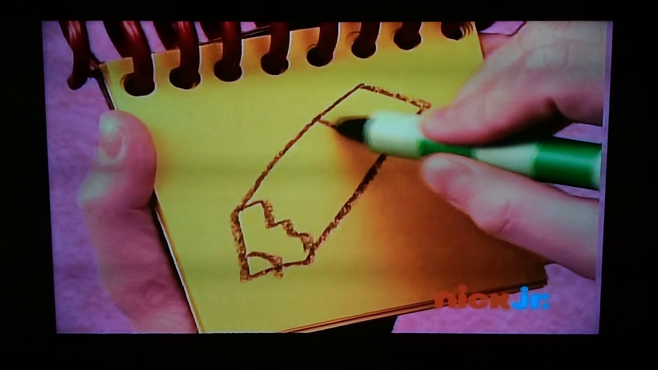 Blue's Clues Drawing A Pencil YouTube