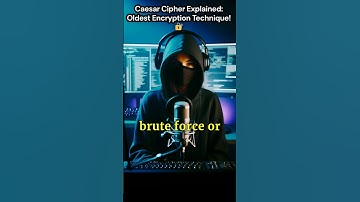 Caesar Cipher Explained: Oldest Encryption Technique! 🔐L#shorts #cybersecurity