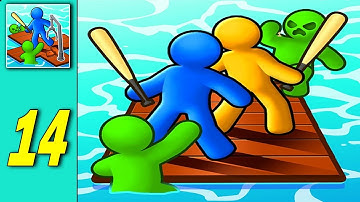 Zombie Raft - Gameplay Walkthrough Part 14 New Update(iOS,Android)