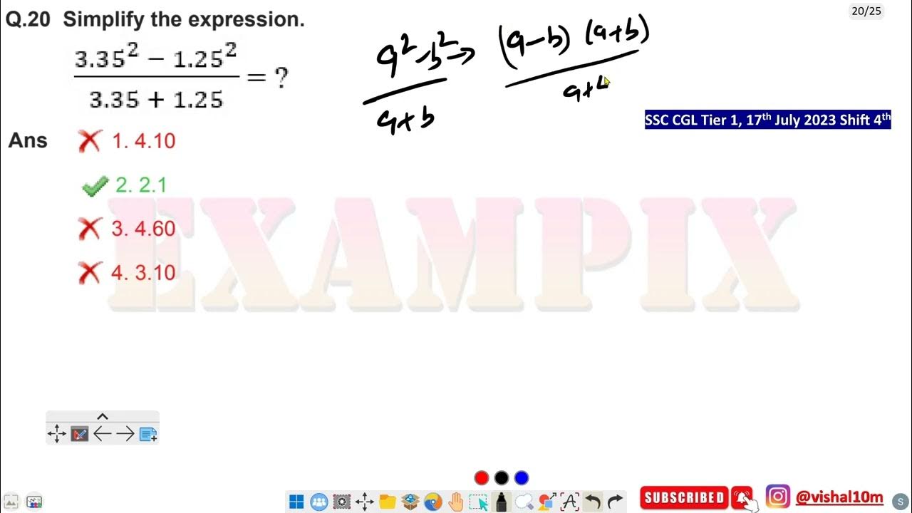 Simplify The Expression 3 35 2 1 25 2 3 35 1 25 YouTube simplify-the-expression-3-35-2-1-25-2-3-35-1-25-youtube