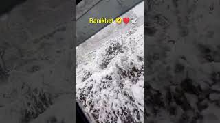 queen meadows🕊️#ranikhet #WinterMagic #SnowLove #HimalayanWinter #MountainMood #ColdButBeautiful ❄️