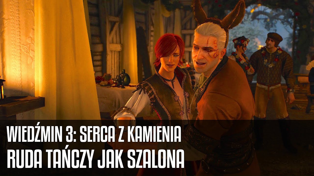 Wiedźmin 3 - Ruda tańczy jak szalona - YouTube