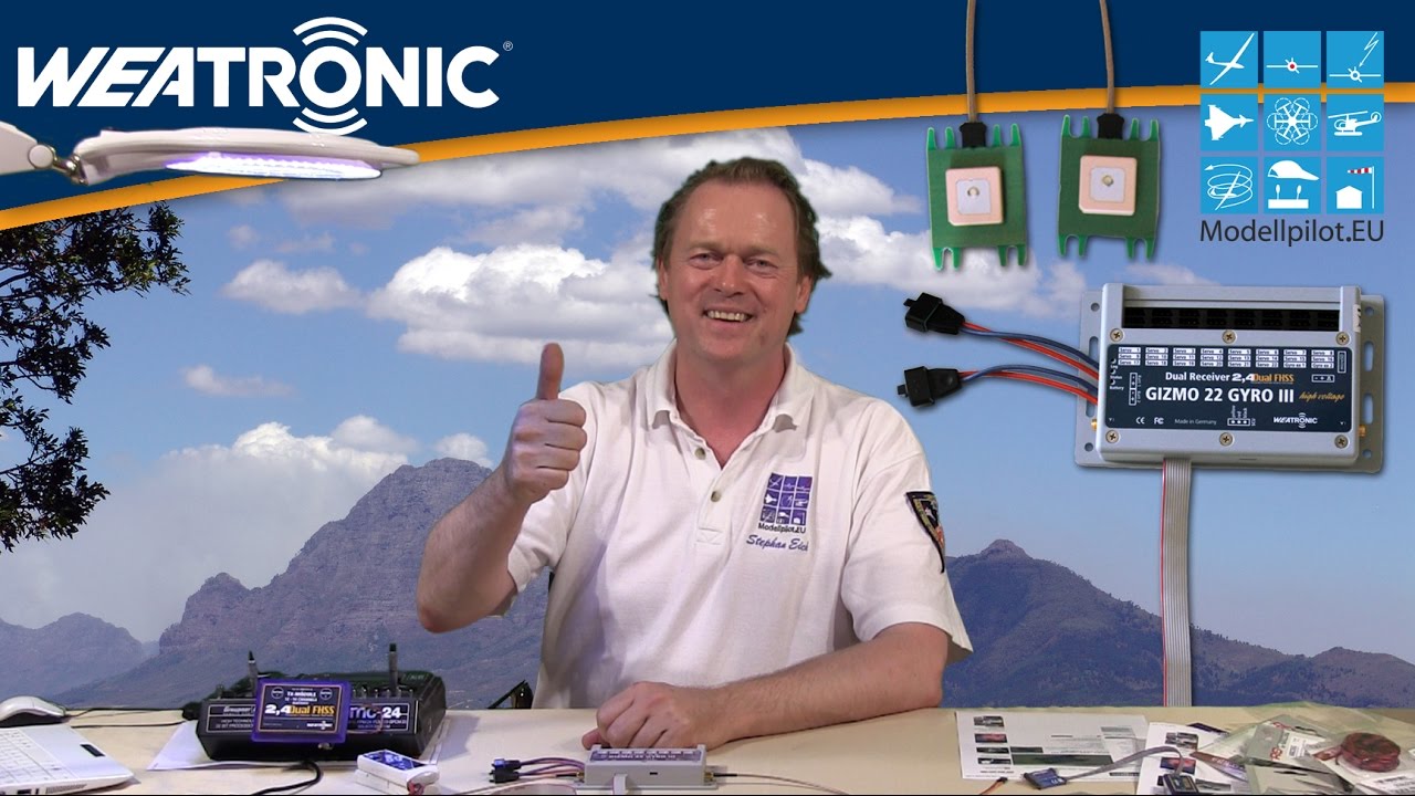 Gizmo 22 Gyro III High Voltage von weatronic Video Testbericht - Umfassende Einführung