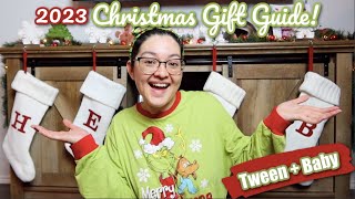 WHAT I GOT MY KIDS FOR CHRISTMAS 2023! | Baby + Kids/Tween Gift Guide