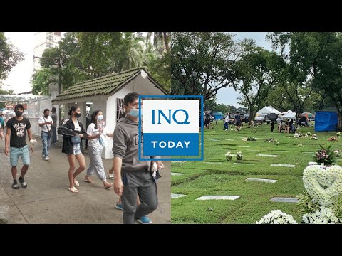 #INQToday | Despite rain, COVID-19 threat, cemetery goers are still set for Undas 2022