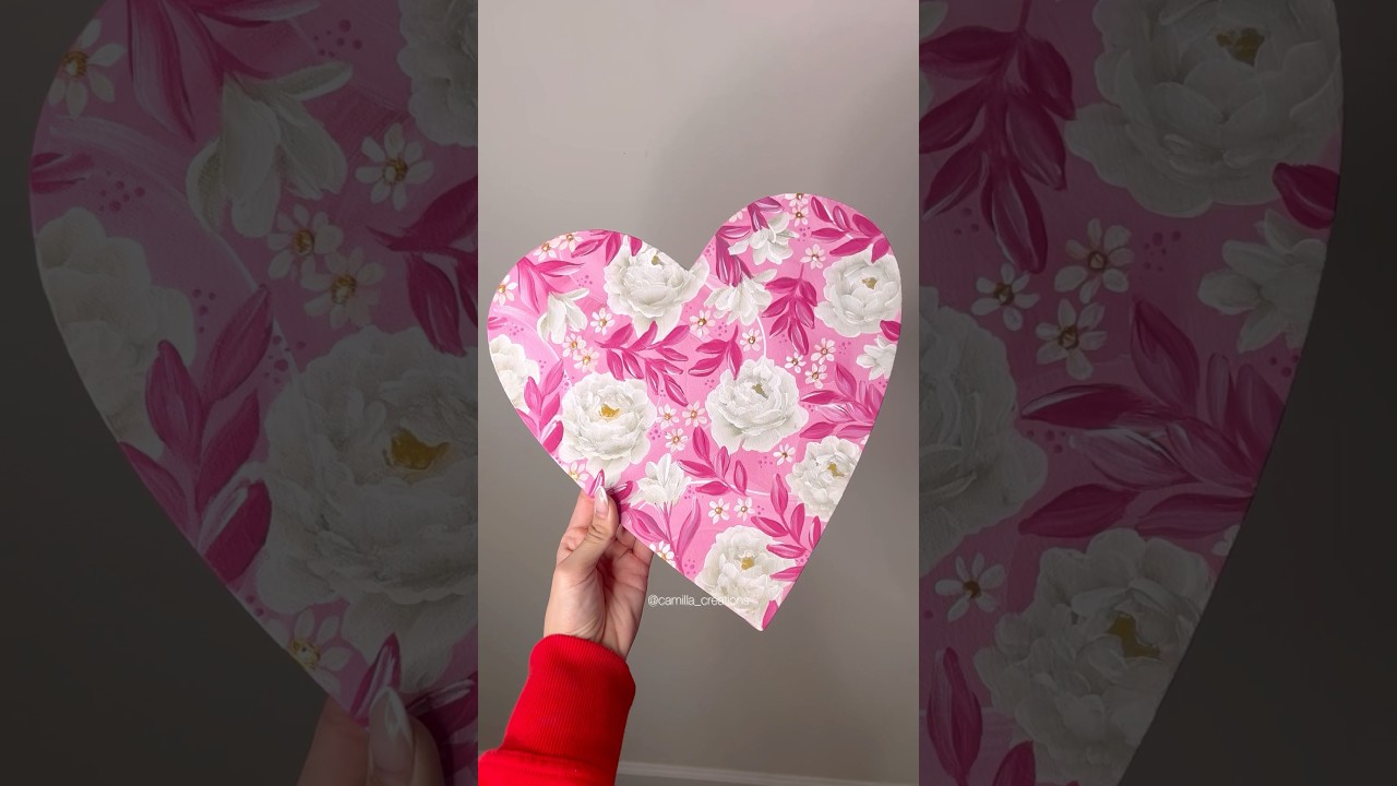 Valentine’s Day Canvas! | CAMILLA CREATIONS S 