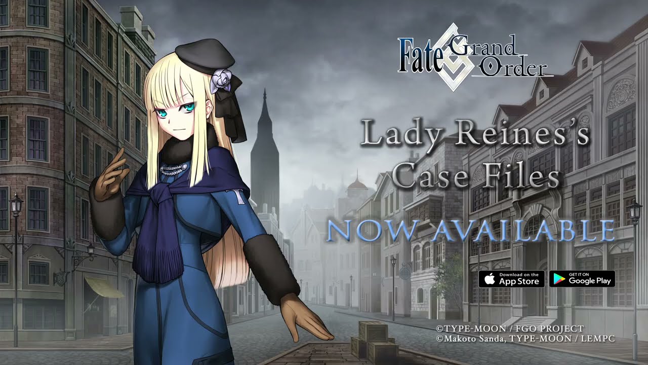 Fate/Grand Order -  Lady Reines's Case Files - Now Available