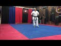 Basic training pinan taikyoku yodan jyoshinmon shorin ryu akr sensei jess alberto costa