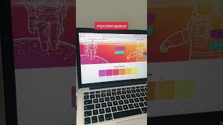 Best Tool To Find Colour Palettes For Your Design Projects #ytshorts #shorts #design