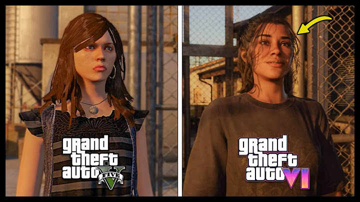 GTA VI vs GTA V - Details and Graphics Comparison