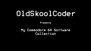 My Commodore 64 Software Collection