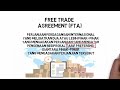 Pengenalan Free Trade Agreement (FTA)