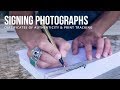 Signing Your Photographs - [Photography Tips & Tricks]