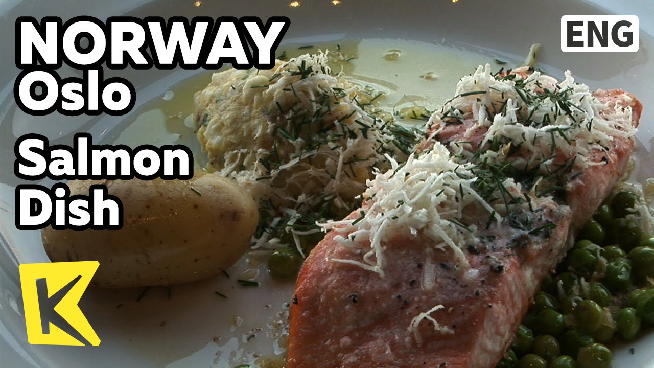 【K】Norway TravelOslo[노르웨이 여행오슬로]항구에서 먹는 연어요리/Salmon Dish/Food