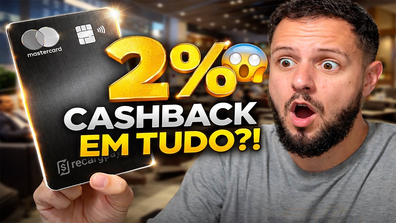🚨 RECARGAPAY TITAN BLACK: 2% DE CASHBACK EM TUDO! VALE A PENA? 😱💳
