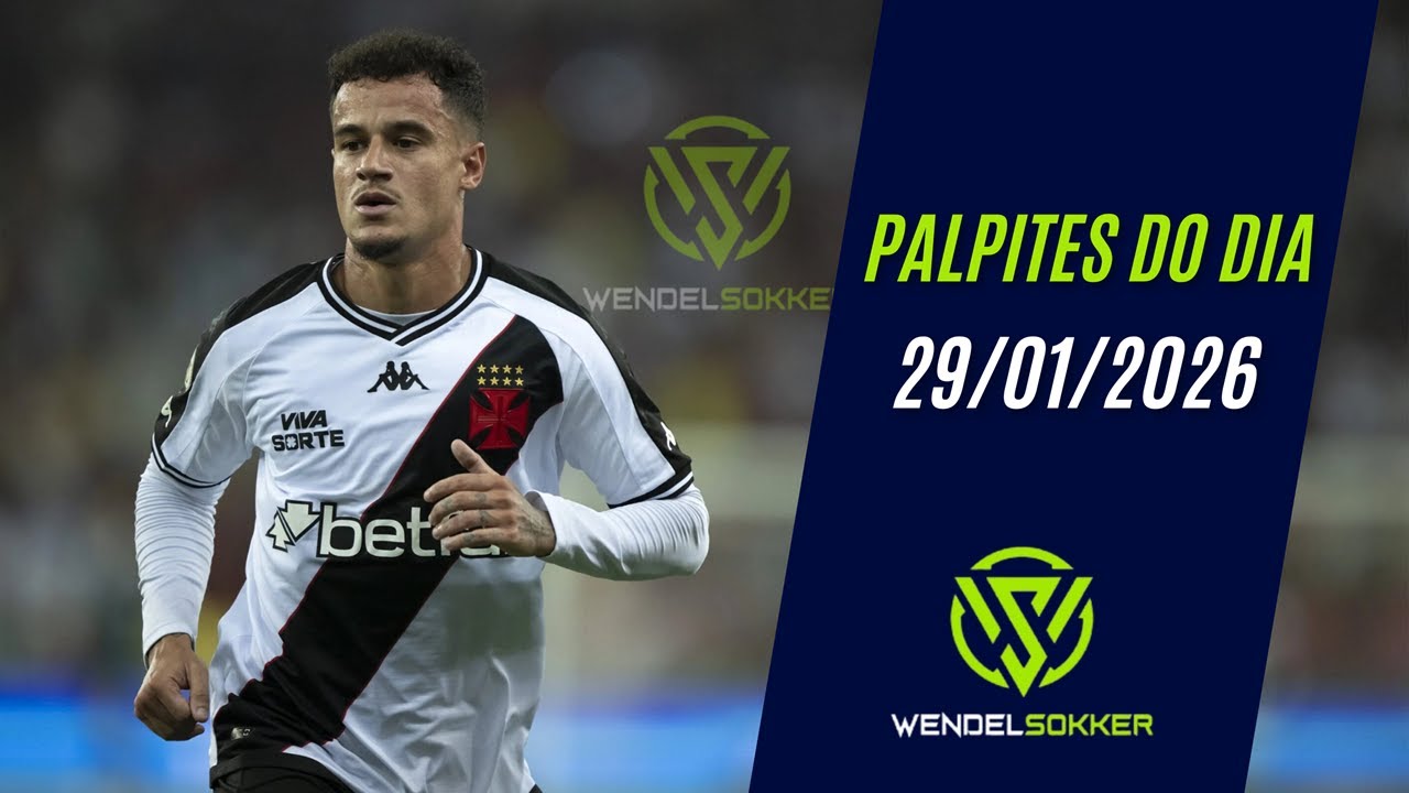 🚨 PALPITES DO FUTEBOL | 29/01/2026 📈🔥