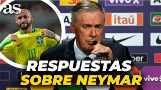Todas las RESPUESTAS de ANCELOTTI sobre la convocatoria de NEYMAR JR para el MUNDIAL 2026