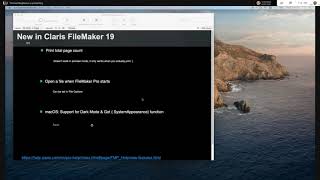 FileMaker 19 New Features - Atlanta FileMaker Developers Group June 2020