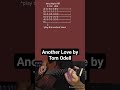 Another Love by Tom Odell- Acoustic Guitar Tab #shorts