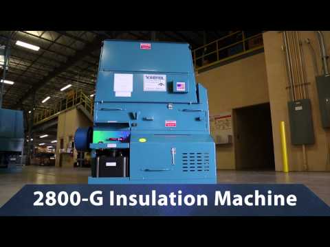 2800-G Insulation Machine by Krendl Machine