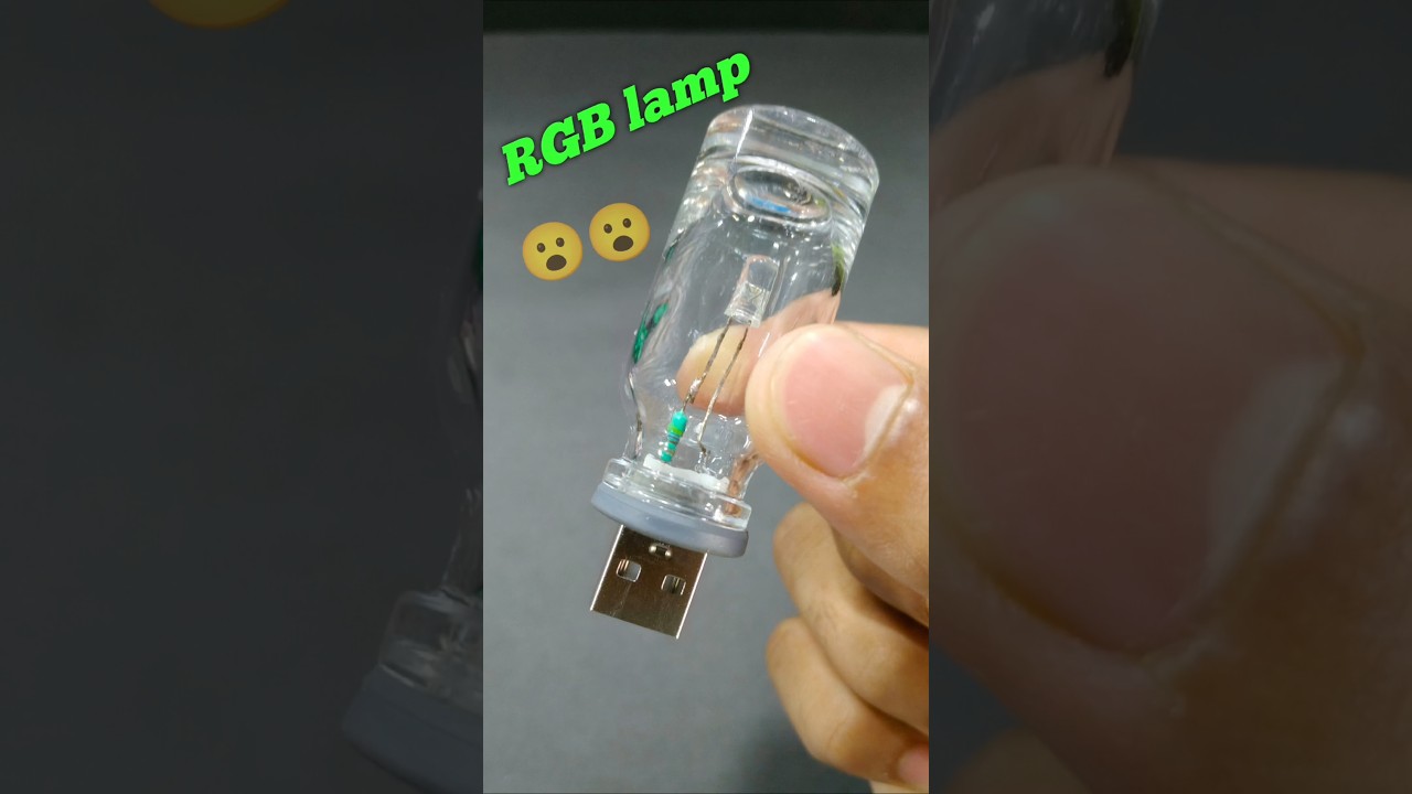 How to make LED light lamp 