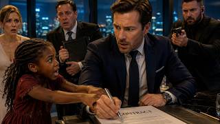 “Don’t Sign That Contract!” the Little Black Girl Shouted — The Lawyer Turned Pale