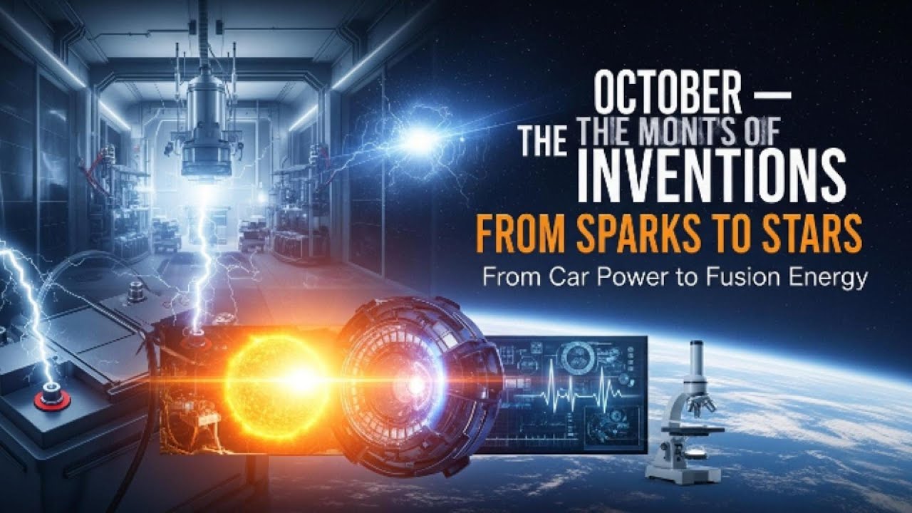 “October — The Month of Inventions That Changed the World #History # ...