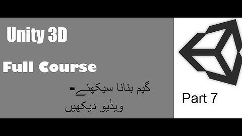 How To Activate and Deactivate GameObjects Unity 3D Urdu,Hindi Tutorials part7Gamming Stars Pk