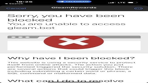 gleam bot block, gleam bot not working, gleam aqua protocol bot blocked