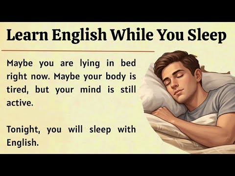 Learn English While You Sleep | English Listening Practice | Improve Your English in Sleep 