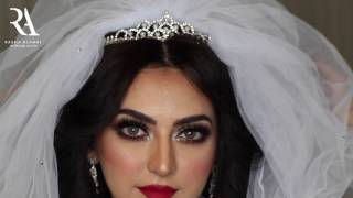 خطوات مكياج عروس بروج أحمر | رشا العمري