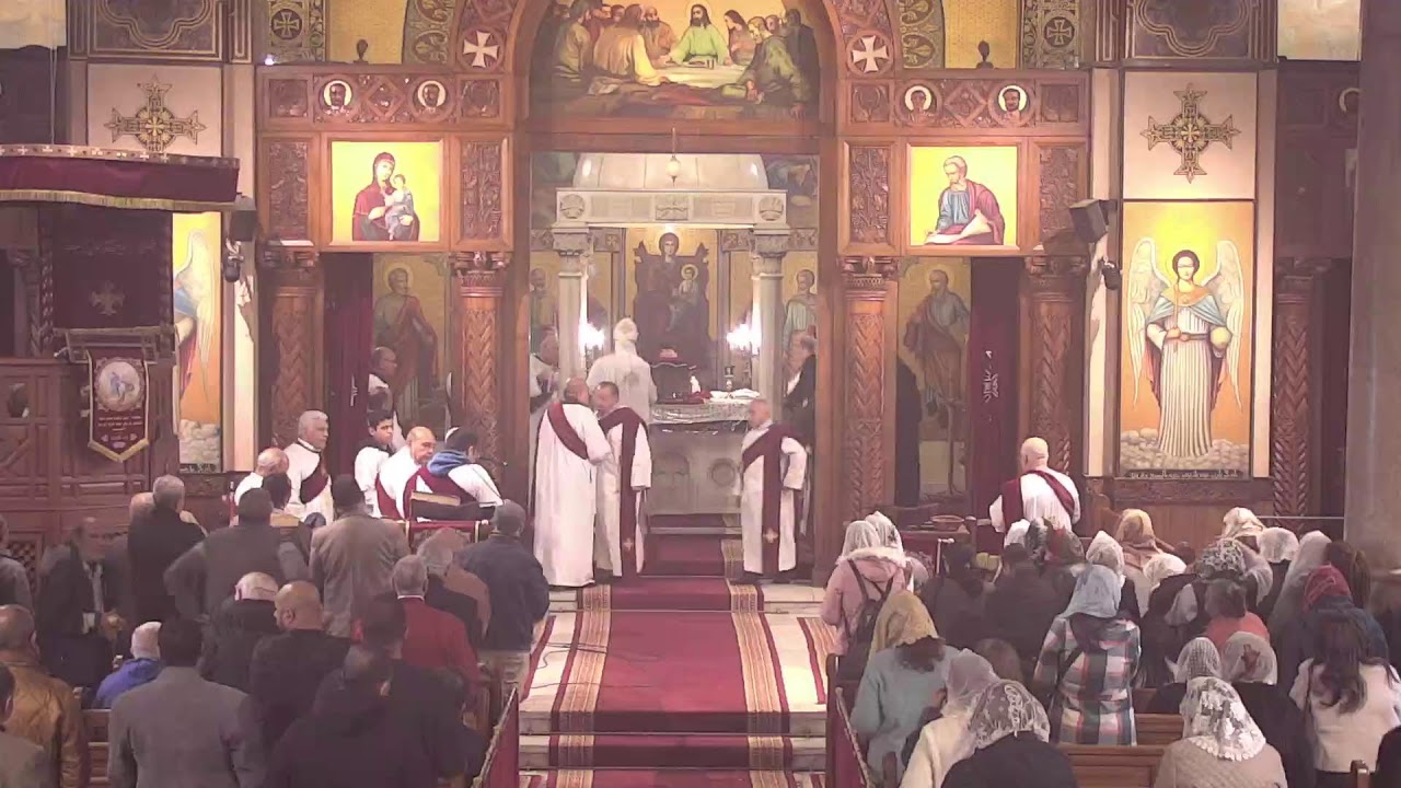 بث مباشر - صلاة القداس الالهي - الاحد 1 مارس   2026 - كنيسة مارمرقس