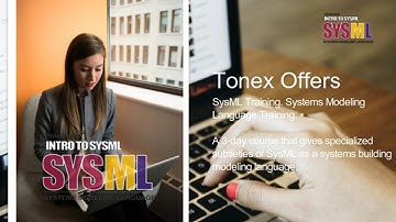 Intro To SysML (Systems Modelling Language), SysML Course, SysML Advanced Course - Tonex Training