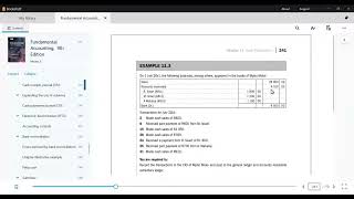 Cash journals and subsidiary ledgers (Part 1 of 3)