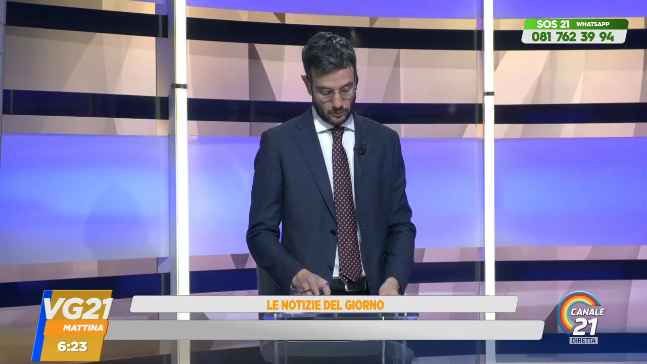 CANALE 21 | Telegiornale - Il VG21 MATTINA  - 15 gennaio 2026