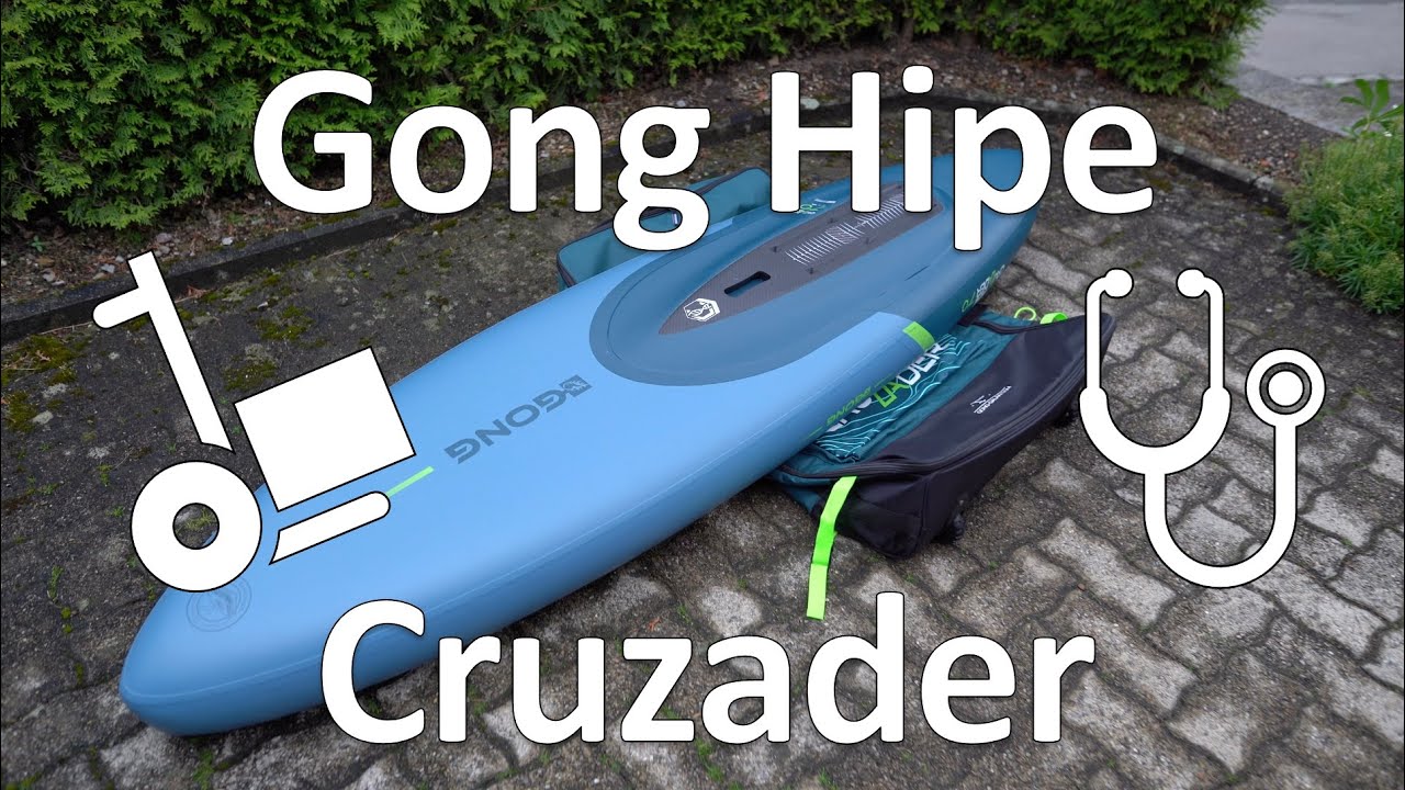 Unboxing Gong Hipe Cruzader - Trying Flat Water Paddle Up - YouTube
