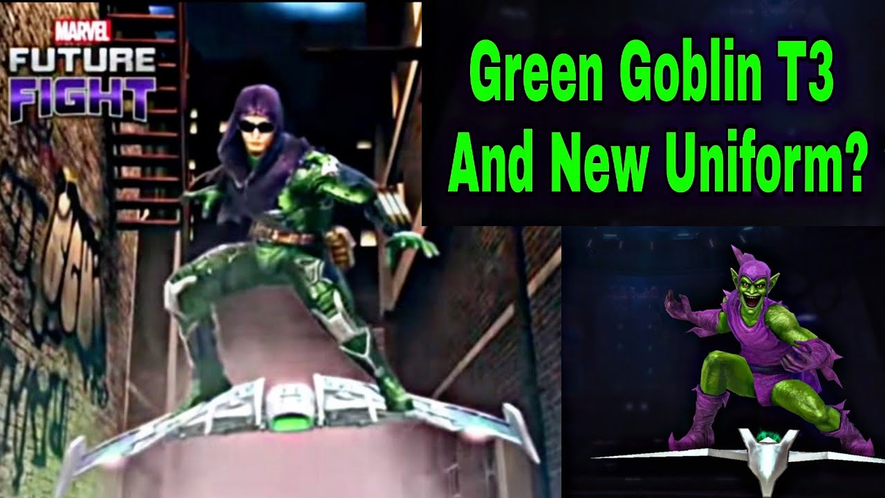 Green Goblin New Uniform Confirmed And Probably New T3 - Marvel Future Fight