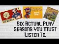 Six Actual Play Seasons You MUST Listen To (and a GM Dice Cup Idea!)