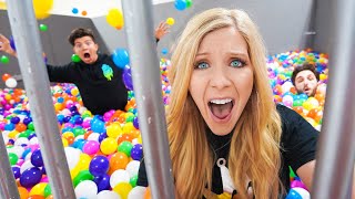 I Filled my Prison with 100,000 Ball Pit Balls!