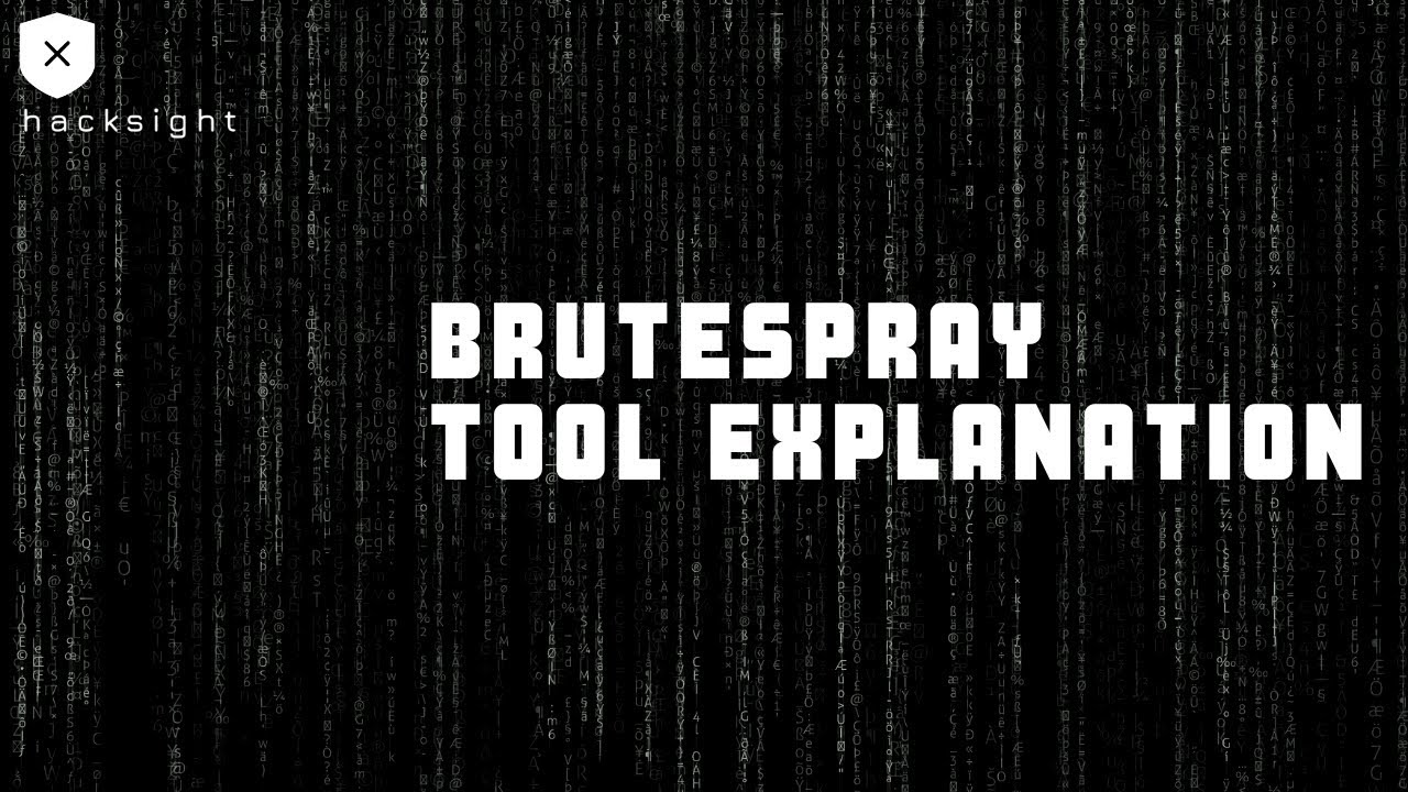 Brutespray Tool Explanation (hacksight) - YouTube