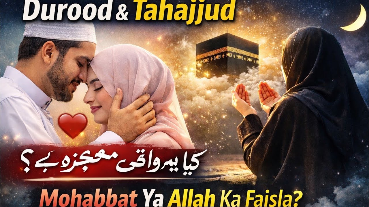 Durood E Ibrahim Aur Tahajjud Ki Dua Qubool Hoti hai Dil badal jate Hai ✨| waqai miracle Hote hai 💗