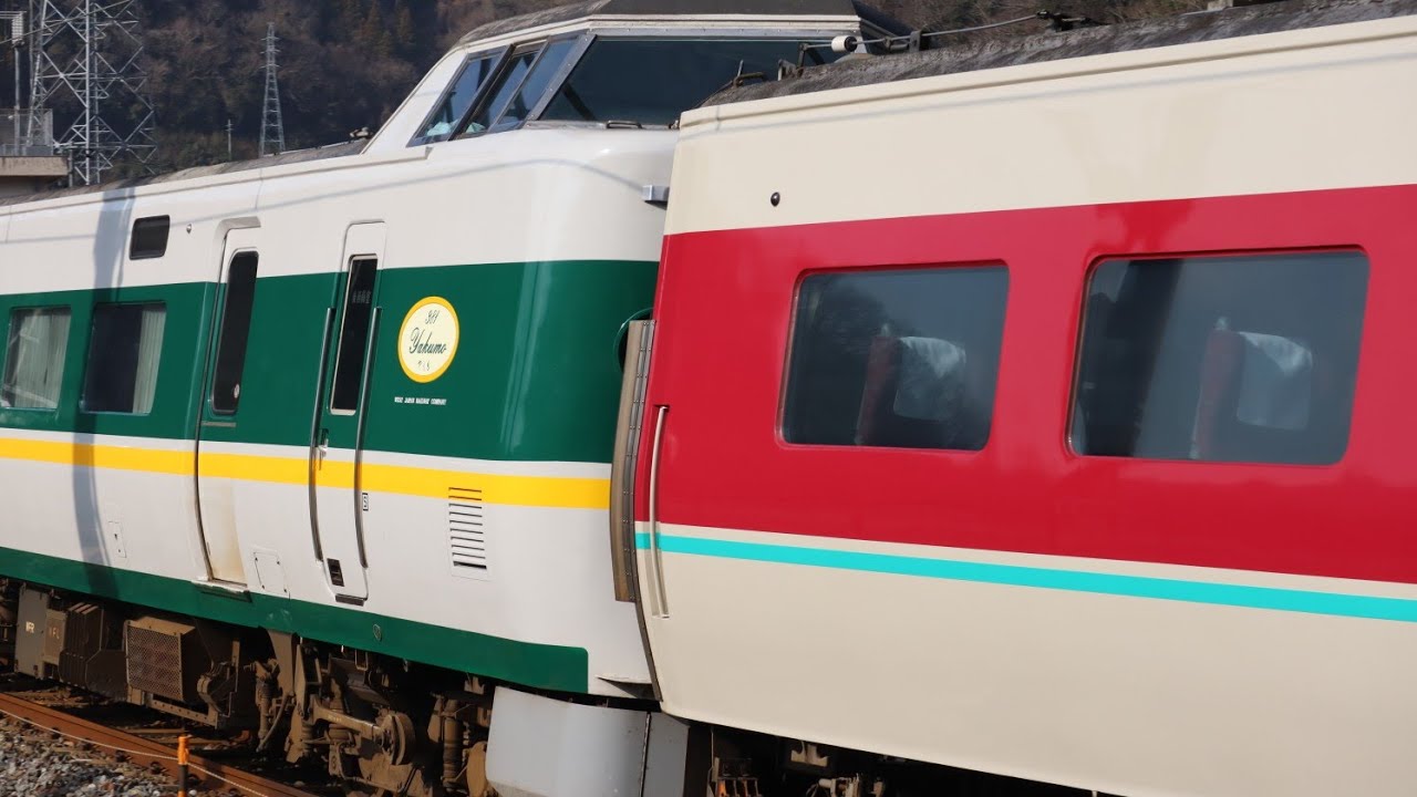 381系 やくも 混色運転スタート】381系「緑やくも色＋ゆったりやくも色」 特急やくも