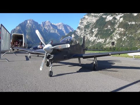 Turbine Propeller Rc Tucano Emb 314 Scale Model Airplane