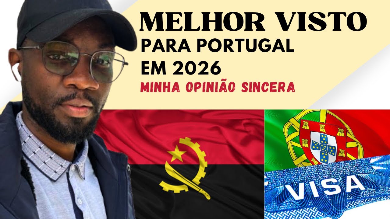 MELHOR VISTO PARA MORAR EM PORTUGAL 🇵🇹 | Minha opinião sincera 