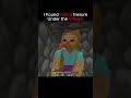 I Found Hiding treasure under the village.. #minecraft #cutebabies