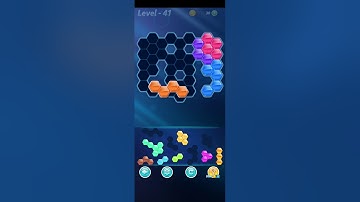 Block! Hexa Puzzle~Extreme C block 11 to 12 levels~ level-40-41