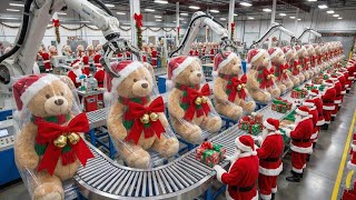 Inside the Candy Cane Factory – A Million-Dollar Production | Full Process