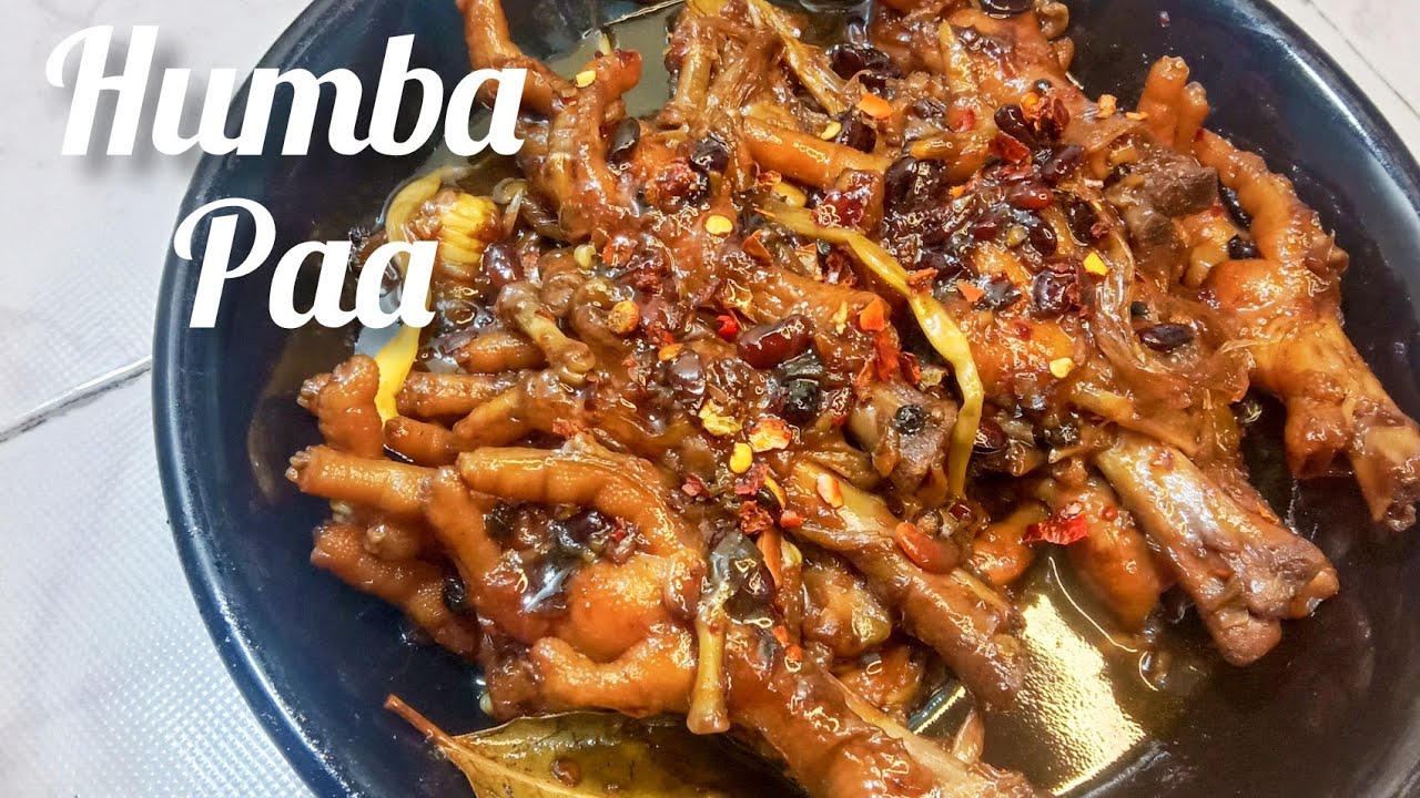 HUMBA PAA NG MANOK CHICKEN FEET RECIPE YouTube